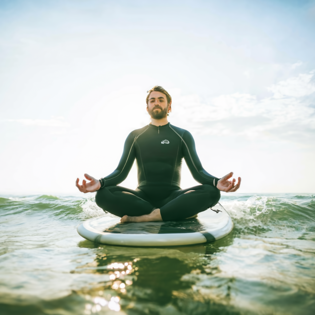 Surfing a medytacja